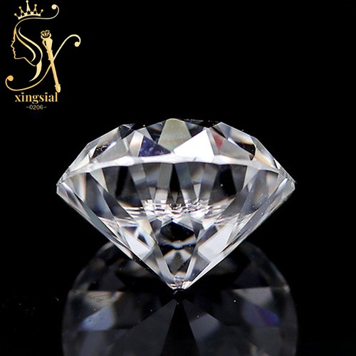 Vecchia pietra moissanite taglio europeo taglio miniera bianco colore D cuscino pietre preziose sfuse - Foto 6 di 20