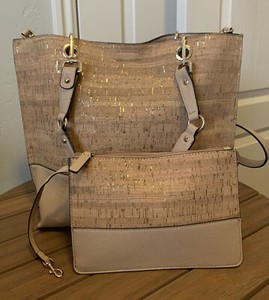 cork satchel
