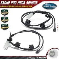 2x Front & Rear Disc Brake Pad Wear Sensor for Mini Cooper 2010-2015 1.5L 1.6L