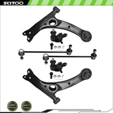 For 04-09 Toyota Prius Front Lower Control Arm Suspension Ball Joints Sway Bar