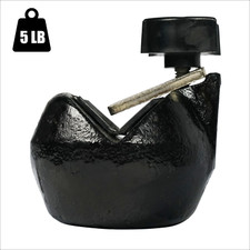 5 lb Counterweight with Locking Knob - Holds Down Stands and Balances Booms