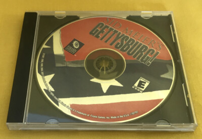 Sid Meier's Gettysburg Windows PC Video Game 1997 2001 DISC ONLY Excellent Cond