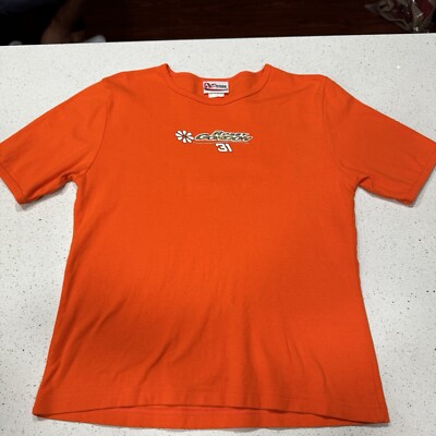 Y2K 90s Chase Authentics Robby Gordon 31 Shirt Women s  Junior Boxy Baby Tee