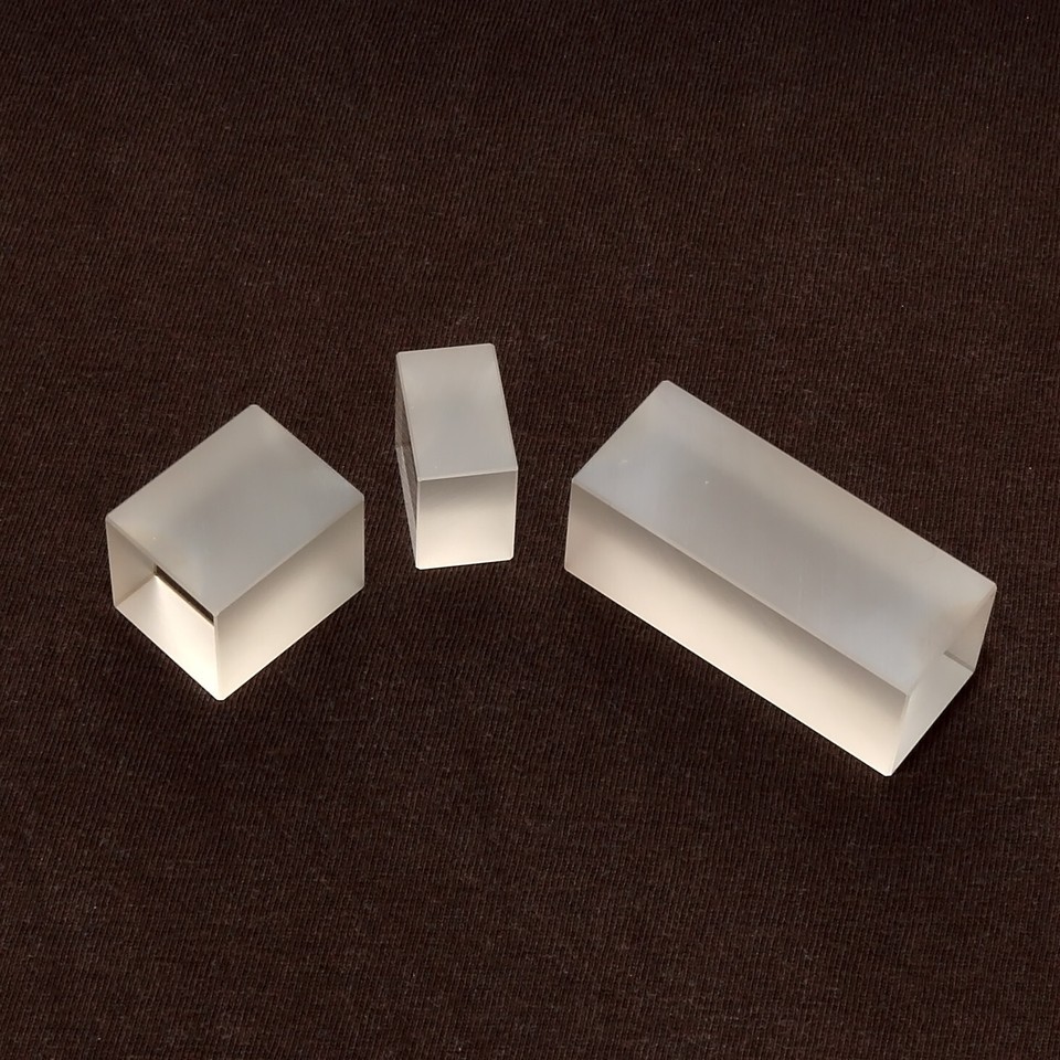 Glasblöcke (Prismen), optisches Glas BK7, quadratischer Querschnitt