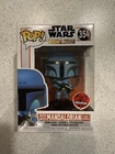 Funko Pop Star Wars 354 Death Watch Mandalorian Two Stripes EB Excl Vinyl Figure