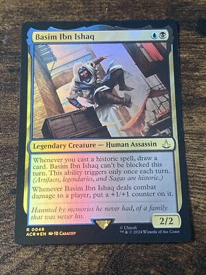 Basim Ibn Ishaq 0049 Foil Universes Beyond: Assassin's Creed
