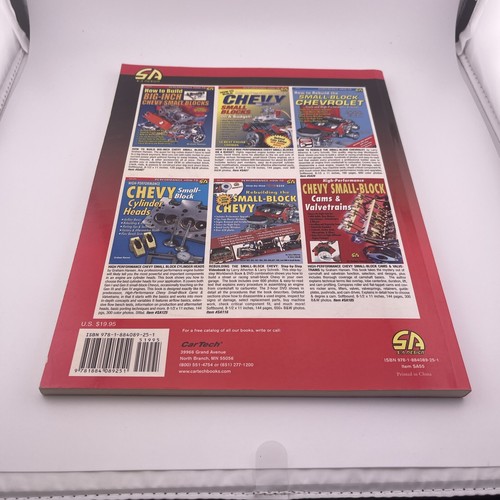 Manual de intercambio de piezas de bloque pequeño Chevrolet tapa dura por Ed Staffel 1997 - Imagen 2 de 4