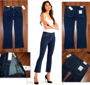 7 for all mankind high waist slim kick jeans