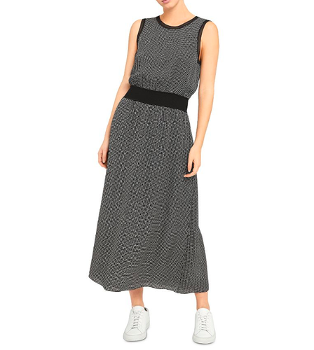 Theory Womens Diamond rib trim silk 