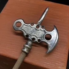 Lancia Halberd Silver Wood Eastern Scene Nativity /