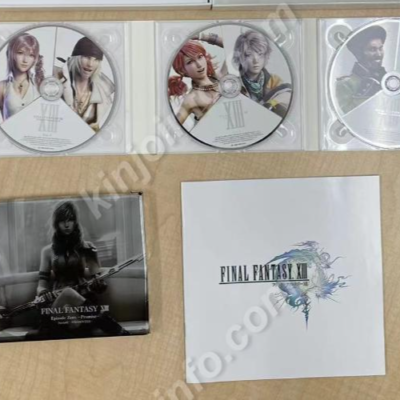 Final Fantasy XIII FF XIII Original Sound Track Limited Set of