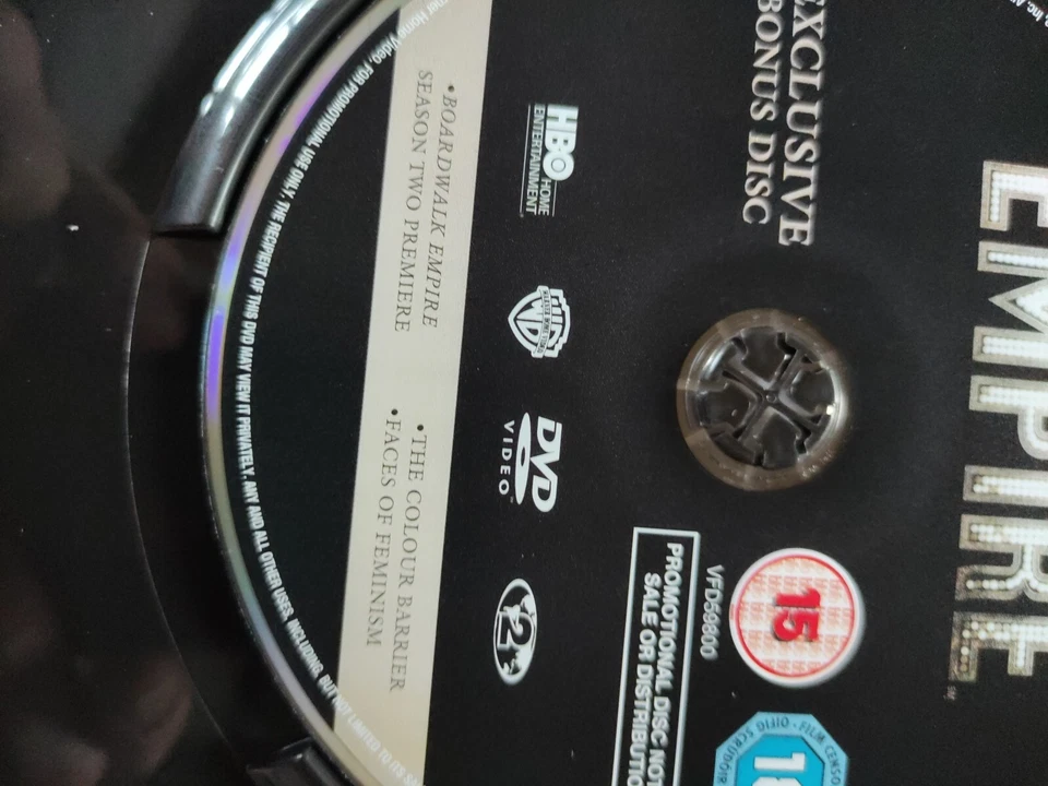 Boardwalk Empire - Season 2 Episode 1 - DVD - 2012 Rare HMV Promo Gift GC ❤️❤️❤️ - Image 3 of 4