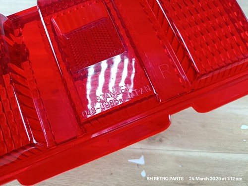 MITSUBISHI DODGE COLT GALANT GS A50 A51 1969-1973 Tail light Lens Right side - Picture 16 of 17