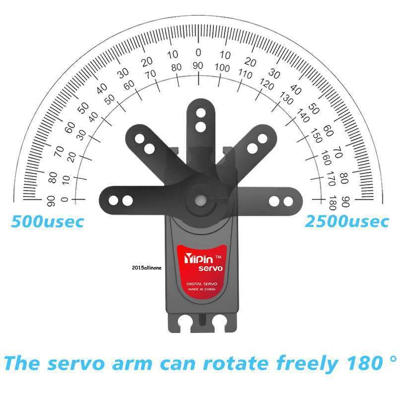 40KG High Torque Waterproof IP67 Brushless Servo Motor For 1/8 1/10 DIY RC Model - Image 4 of 4