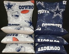 Set Of Dallas Cowboys Cornhole Bean Bags FREE SHIPPING