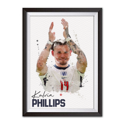 Kalvin Phillips England Leeds United Euro 2020 Football Art Print