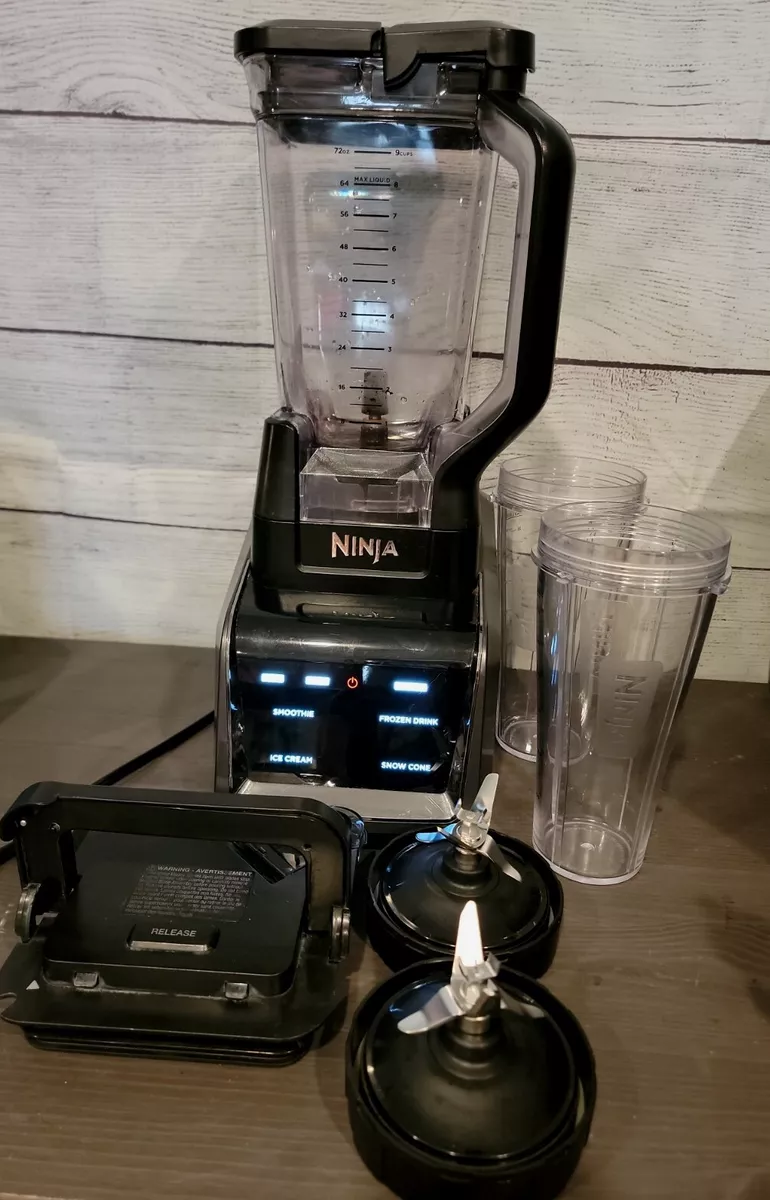 Ninja Intelli-Sense Kitchen Blender (CT680SS) BLACK GUC! Complete!