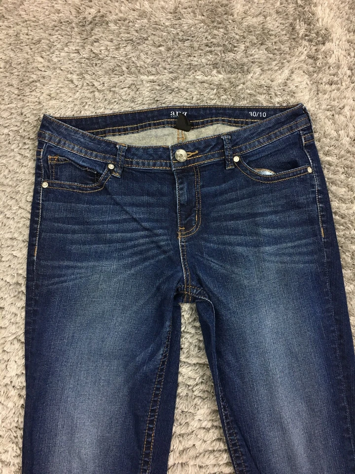 a.n.a. (Новый подход) укороченные джинсы женщин размер 10/30 синий джинсовой ткани лодыжки темно - Изображение 2 из 4