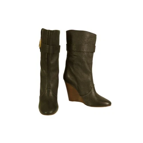 Chloé Wedge Leather Upper Clothing, Shoes & Accessories for Women