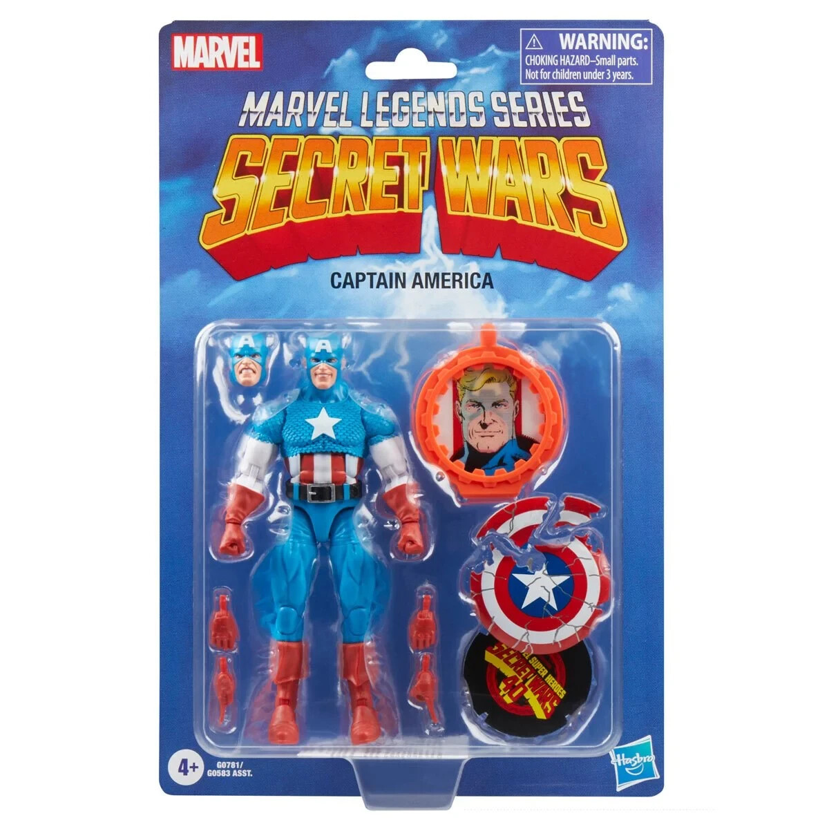Secret Wars Marvel Legends Captain America 6-Inch Action Figure 