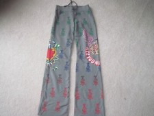 CHRISTIAN AUDIGIER COMFY COLORFUL PANTS GIRLS 10 'ALL YOU NEED IS LOVE' V GOOD
