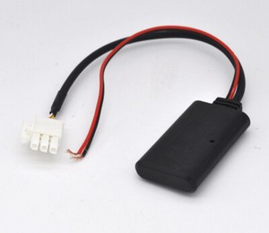 Module Bluetooth Pour Goldwing GL1800 2001-2014 - Adaptateur Audio AUX, Câble 25 Cm, Noir