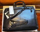 Winn International Leather Briefcase/Computer/Messenger Shoulder Bag, NWT — photo 5