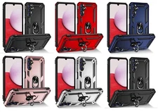 Heavy Duty Shockproof Case, Magnetic Ring Kickstand for Samsung Galaxy A14 5G