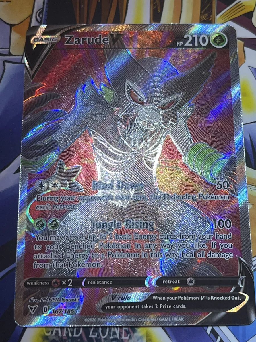 Zarude V - 167/185 - Full Art Ultra Rare