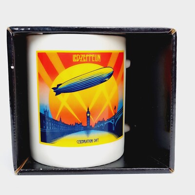 Led Zeppelin Celebration Day Tea Coffee Mug Rock Band Musician