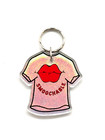 Vintage "Smoochable" T Shirt Keyring Keychain — photo 2