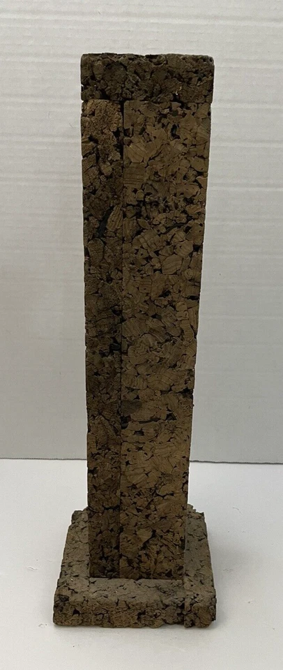 Vintage Cork Board Post Stand Desk Nightstand Floor Notes Pictures Messages EUC - Image 3 of 4