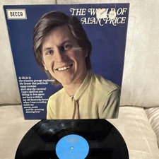 Alan Price The World Of Alan Price Vinyl LP Decca Pop 12" 33 RPM