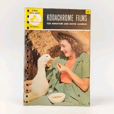 Kodak Data Book KODACHROME FILMS 5th Edition 1950-MINIATURE AND MOVIE CAMERA