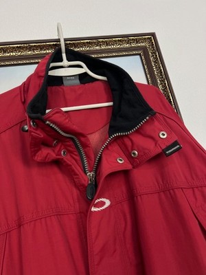 Vintage Oakley Software Jacket Red Center O Gorpcore Techwear Y2K