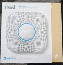 Google Nest Protect 1st Generation Hard Wired Smoke & Carbon Monoxide Alarm New