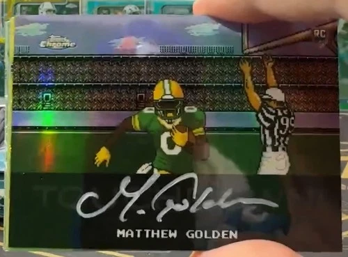 2025 Topps Chrome Matthew Golden Tecmo Autographs (RAW)