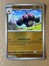 CLAYDOL 047/086 UNCOMMON CHAOS RISING POKEMON REVERSE HOLO LIGHTLY PLAYED