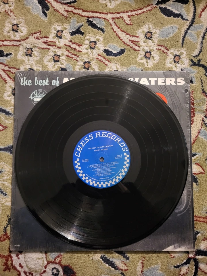 Muddy Waters - The Best Of Muddy Waters LP Vinyl MCA/Chess CH 9255 EXC + Shrink - Image 4 of 4