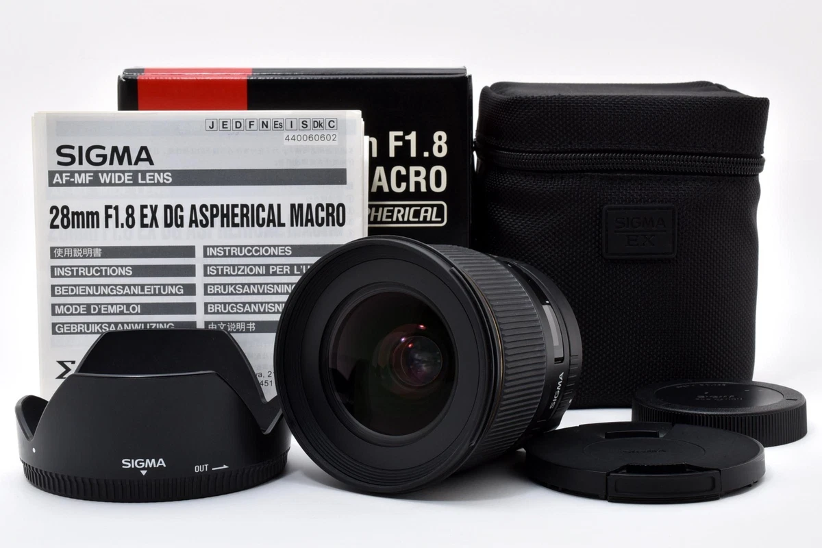 Sigma f/1.8 Camera Lenses 28mm Focal for sale - eBay