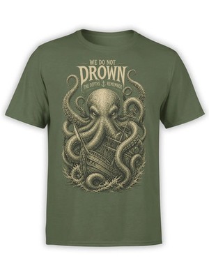 Depths Remember Octopus T-Shirt | Unisex