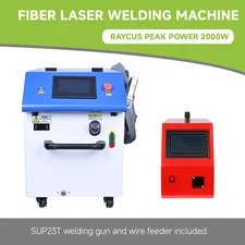 Raycus Peak 2000W 4IN1 Fiber Laser Welder for Metal Cutting Cleaning Welding