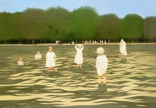 Carroll Cloar: Sunday at the Lake 22x30 Archival Quality Fine Art Print