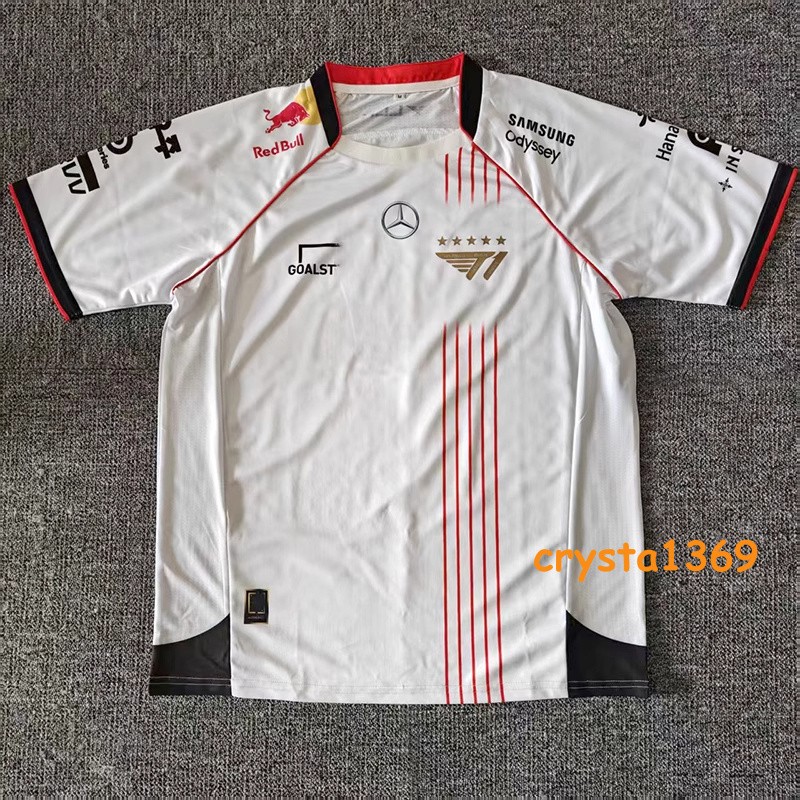 2025 New LCK Team T1 Uniform Jersey S15 TShirt Faker Zofgk LOL TEE