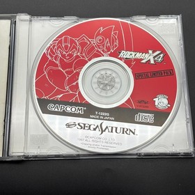 Mega Man 4 Special Limited Pack for Sega Saturn Capcom /Used