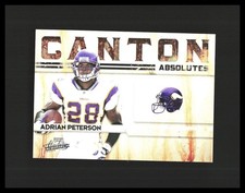 2009 Adrian Peterson Panini Canton Absolutes #15 -  S1B4R2L38C5