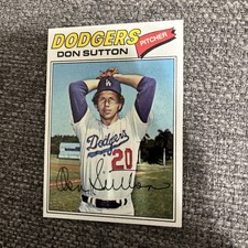 1977 Topps - Don Sutton #620