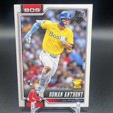 Roman Anthony [Team Color Border Variation] #189 Prices | 2026 
