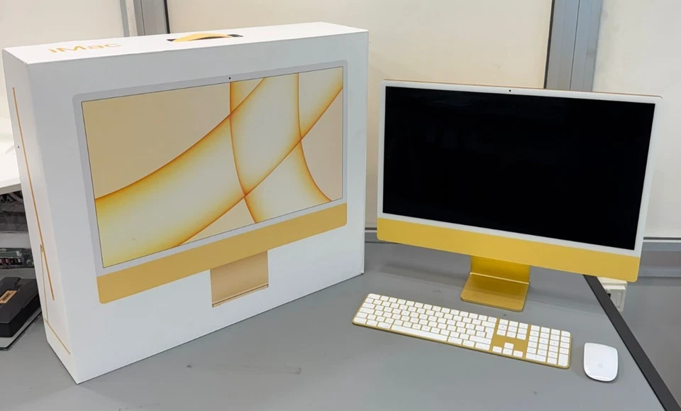 Apple iMac 24" 16/512GB, Apple M1- Yellow