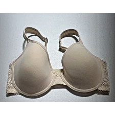 Lucky Brand NWOT Bra 38D Beige Underwire Lined Back Closure Bra 38D